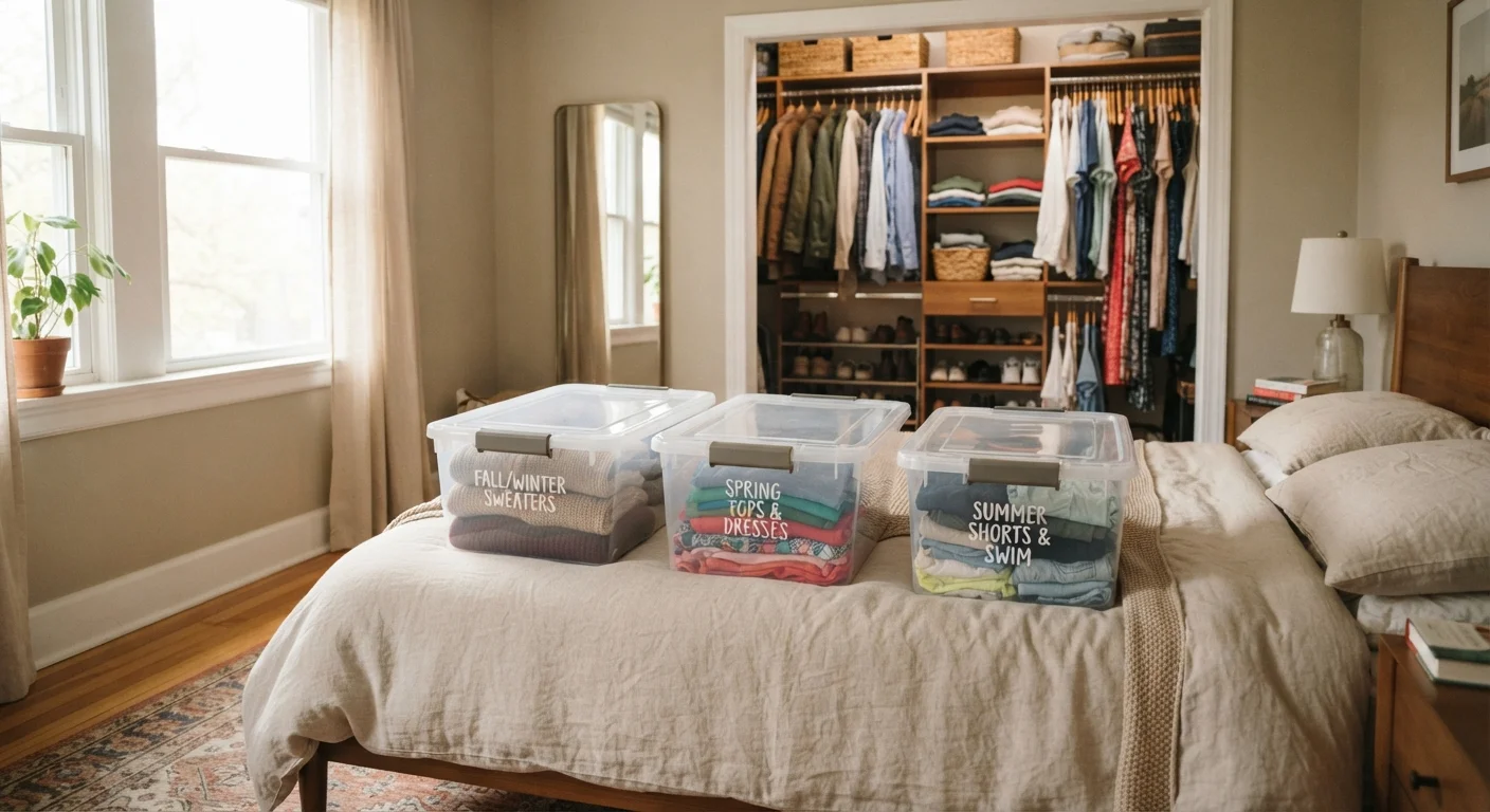 Seasonal Wardrobe Switchover: A Room-by-Room Checklist
