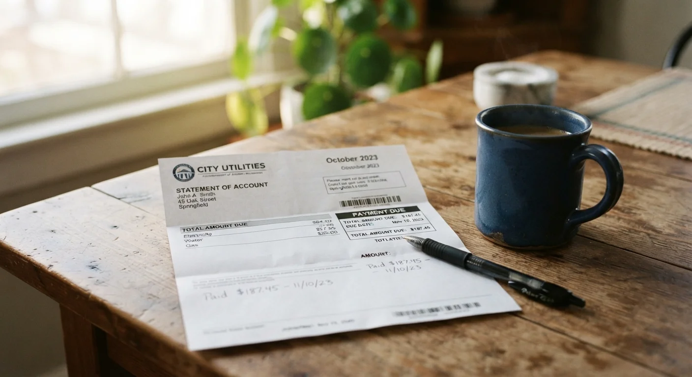What Your Utility Bills Are Actually Telling You About Your Home